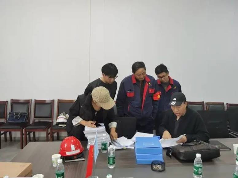 赤峰金通二期電解項目部順利通過赤峰市高新區國慶節前安全、質量...