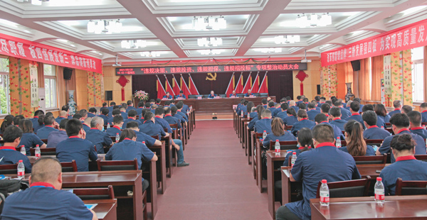 公司召開“違規決策、違規投資、違規擔保、違規招投標”專項整治動員大會